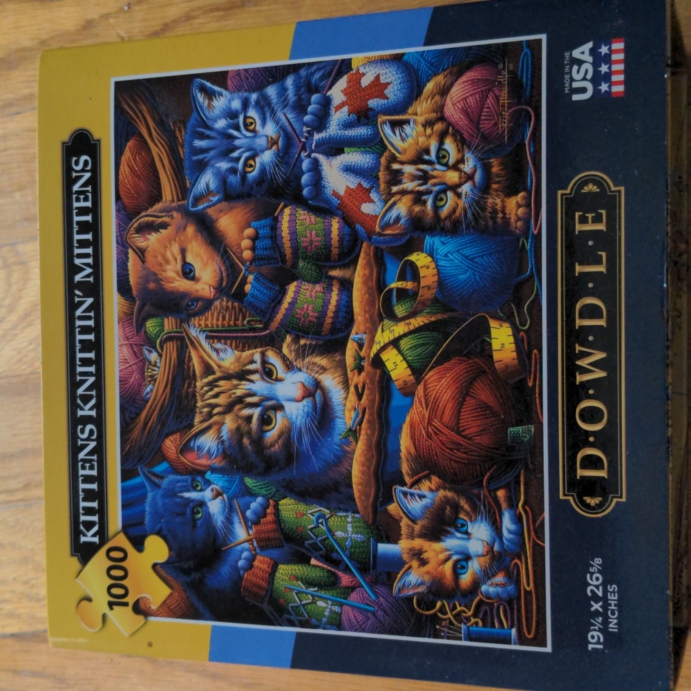 BRAND NEW Dowdle Cat Puzzle